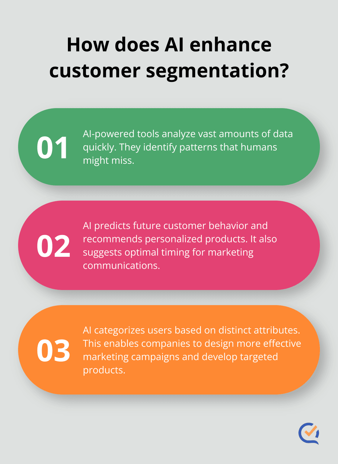 Infographic: How does AI enhance customer segmentation? - crm optimization
