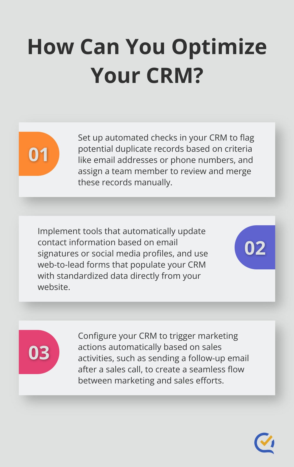 Infographic: How Can You Optimize Your CRM?