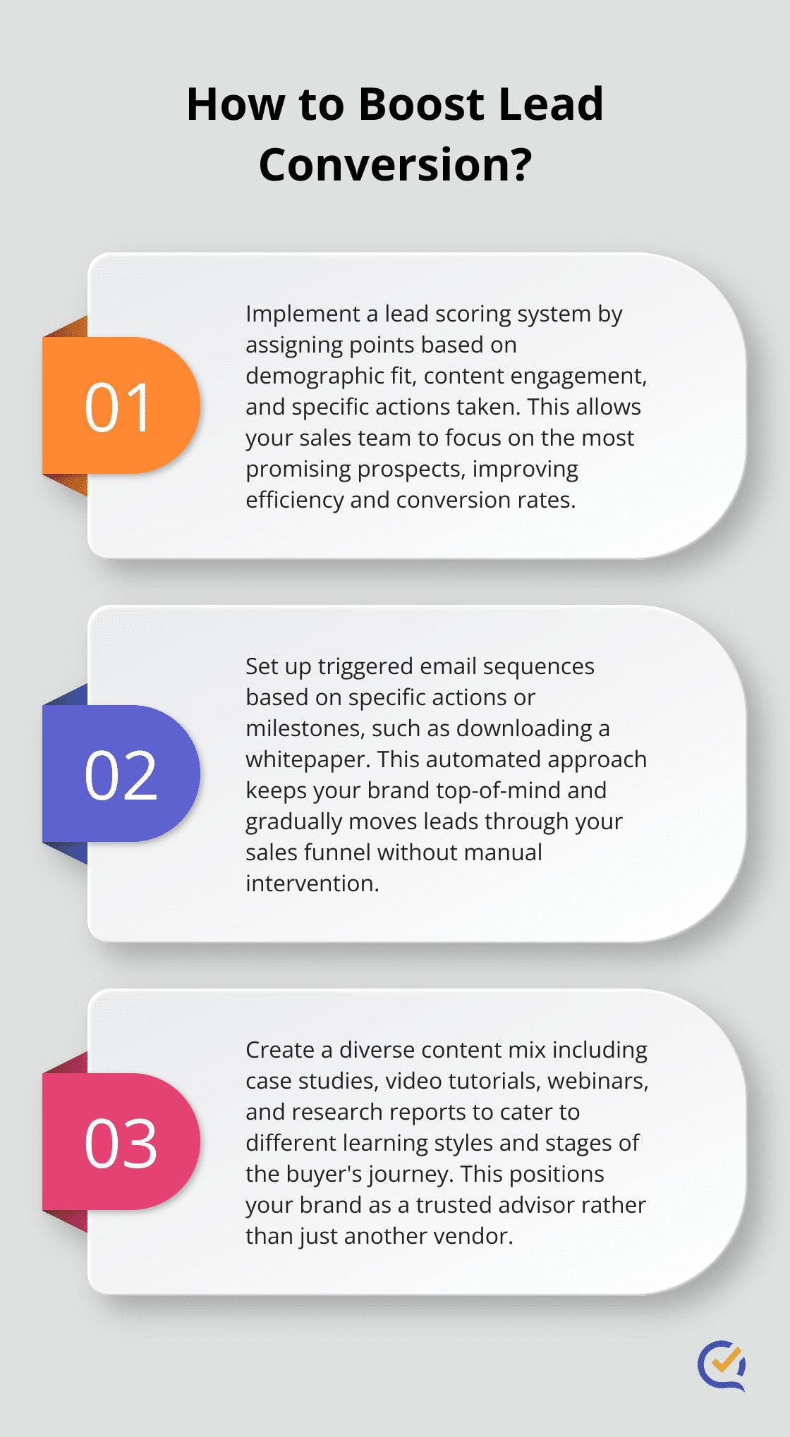 Infographic: How to Boost Lead Conversion?