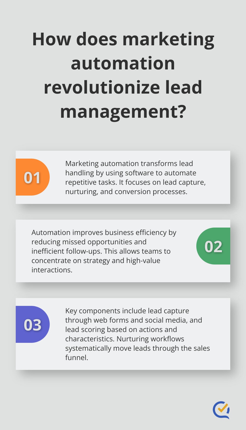Infographic: How does marketing automation revolutionize lead management? - marketing automation lead management