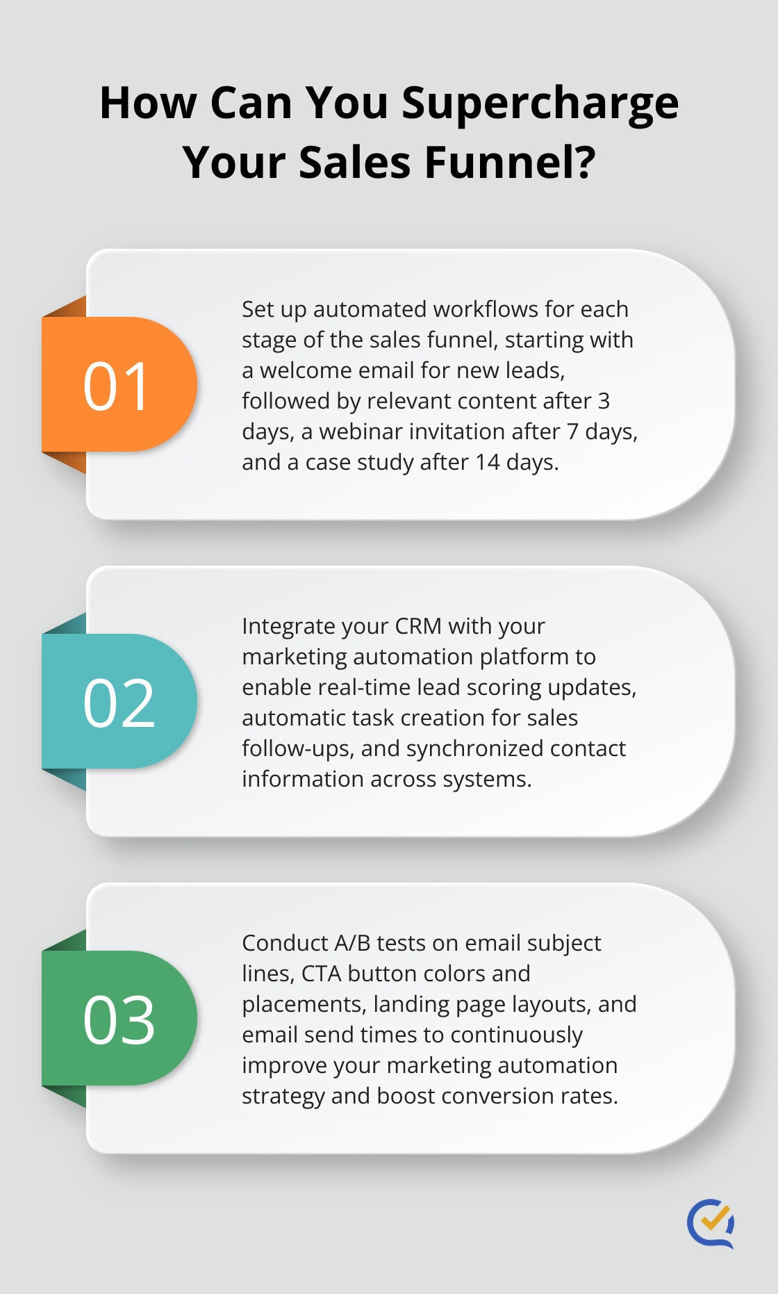 Infographic: How Can You Supercharge Your Sales Funnel? - marketing automation lead nurturing