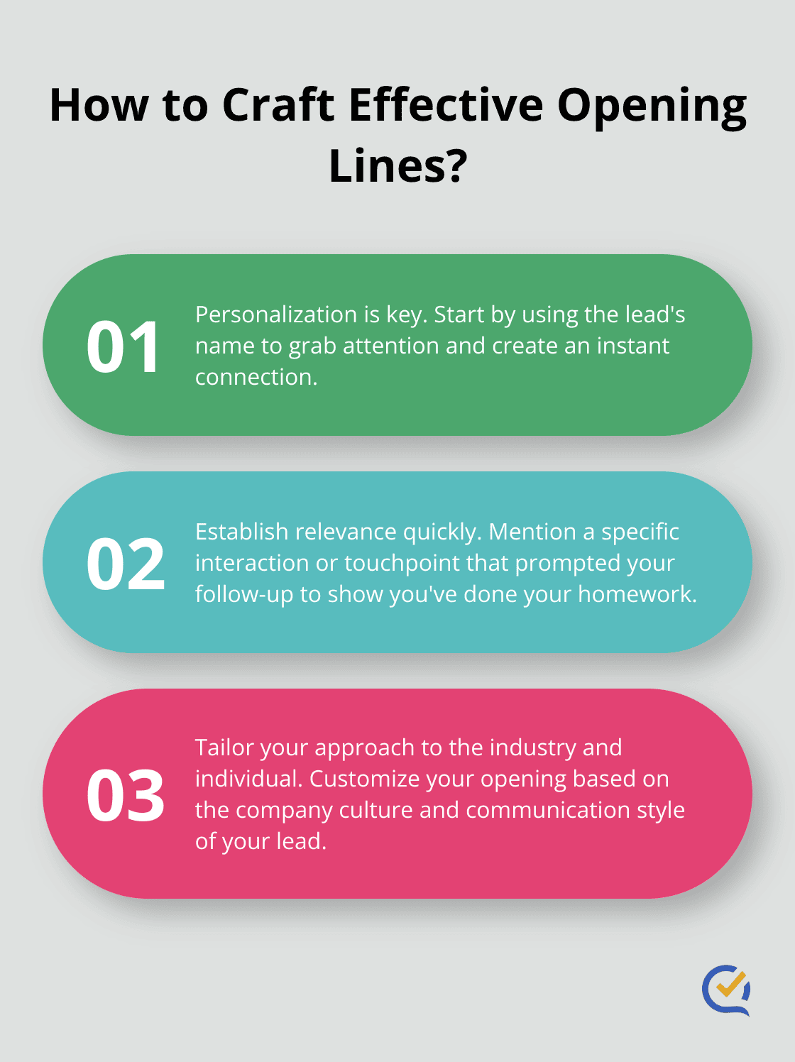 Infographic: How to Craft Effective Opening Lines? - phone scripts for lead follow-up