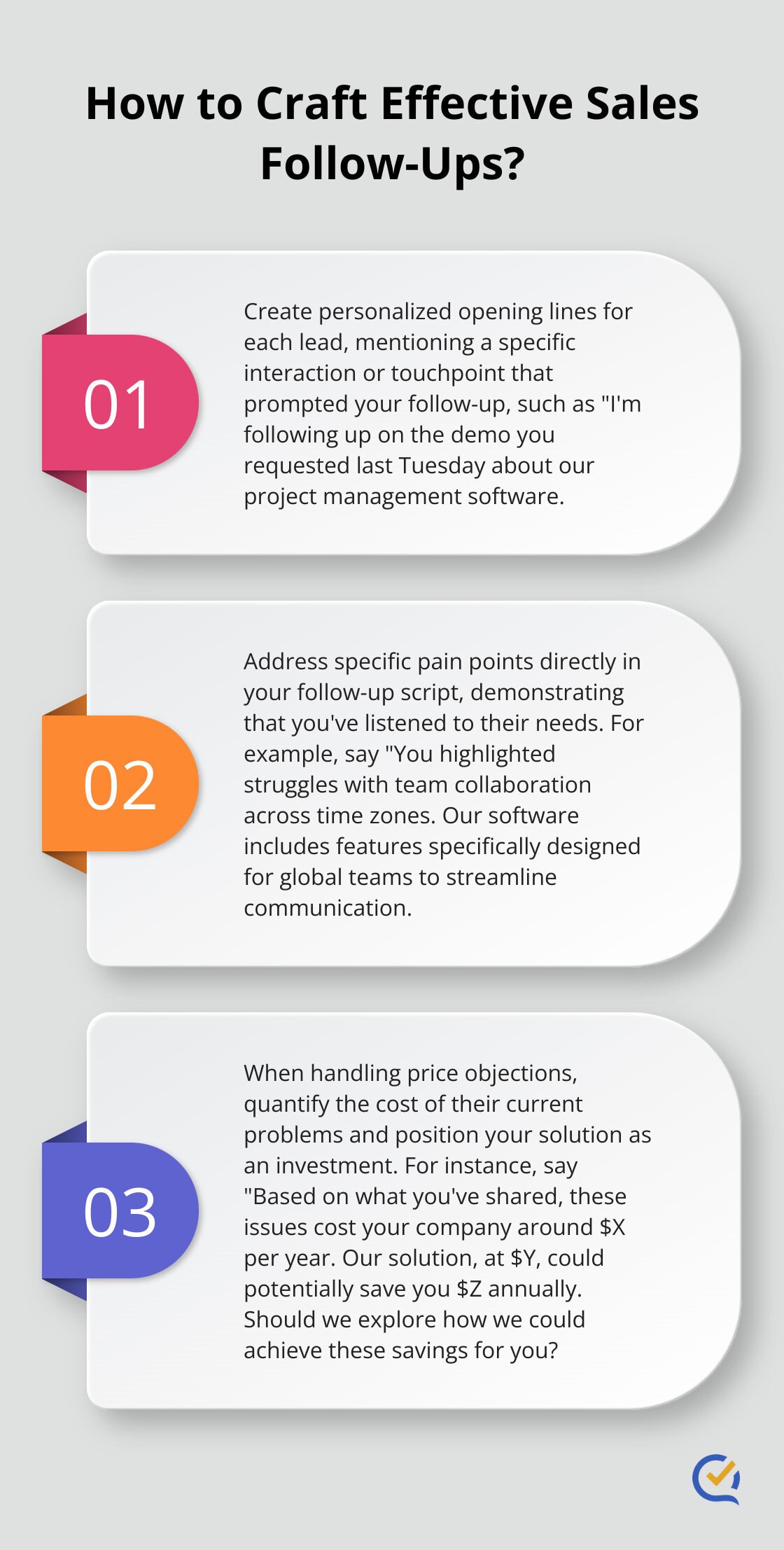 Infographic: How to Craft Effective Sales Follow-Ups? - phone scripts for lead follow-up
